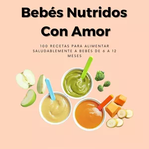 Imagen de portada para Ebook Bebés Nutridos Con Amor: 100 Recetas para alimentar saludablemente a bebés de 6 a 12 meses