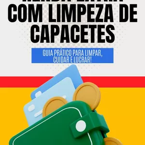 Imagem de capa para o Ebook Renda Extra com Limpeza de Capacetes