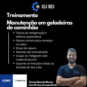 Imagem do curso Manutenção em Geladeiras de Caminhão - Gela Truck