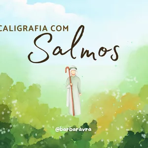 Imagem de capa para o Ebook CALIGRAFIA COM SALMOS