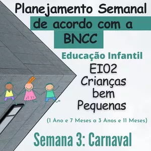 Imagem de capa para o Curso online Planejamento Semanal EI02 - Semana 3 - Carnaval
