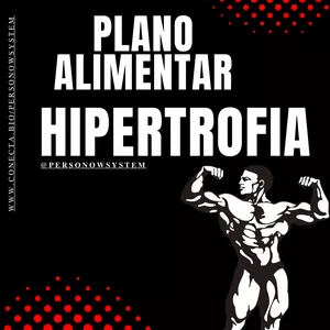 Imagem de capa para o Ebook PLANO ALIMENTAR  PARA HIPERTROFIA