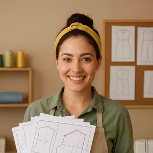 Cover image for Ebook 400 Sewing Patterns Create Stunning Clothes at Home with Ease and Speed