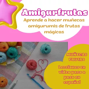 Imagen de portada para Curso online Amigurfrutas