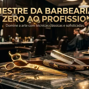 Imagem do curso CURSO MESTRE DA BARBEARIA: DO ZERO AO PROFISSIONAL