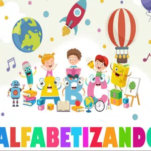 Imagem de capa para o Ebook Alfabetizando em casa