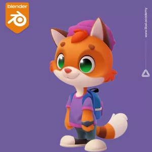 Imagen de portada para Curso online Aventureros en Blender - Sunny Cat