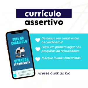Imagem de capa para o Ebook GUIA CURRÍCULO GERADOR DE ENTREVISTAS