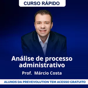 Imagem de capa para o Curso online Análise de processo administrativo