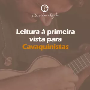 Imagem de capa para o Curso online Curso de Cavaquinho Juninho Rezende Leitura de Partituras