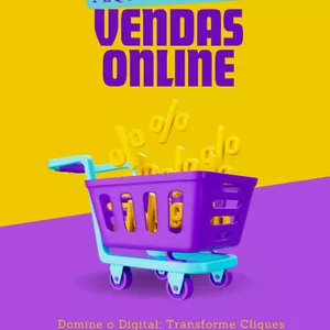 Imagem de capa para o Ebook Pequeno Guia das vendas Online