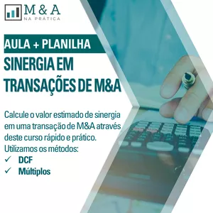 Imagem de capa para o Curso online Sinergia em Transações de M&amp;A