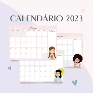 Imagem de capa para o Ebook Calendário 2023