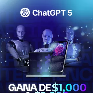Imagen de portada para Ebook ChatGPT-5: De Cero a $2,000 al Mes con IA – Ideas, Estrategias y Ejecución