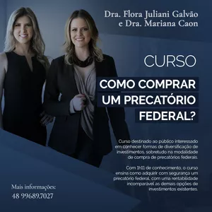 Imagem de capa para o Curso online Como comprar um precatório federal?