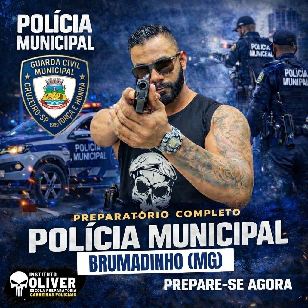 Imagem do curso 👮‍♂️ Preparatório Completo GUARDA MUNICIPAL de Brumadinho Minas Gerais 👮‍♂️ GCM - Instituto Óliver