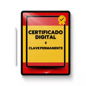 Imagem de capa para o Ebook Certificado Digital e Clave Permanente na Espanha