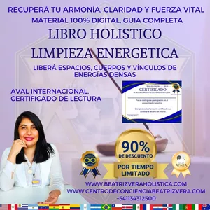 Imagen de portada para Ebook Limpieza energetica, libro holistico digital