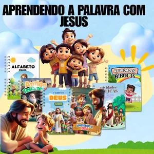 Imagem de capa para o Ebook Kit Aprendendo a Palavra com Jesus