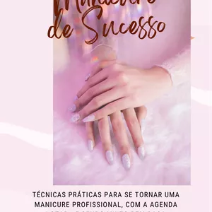 Imagem de capa para o Ebook Manicure de Sucesso