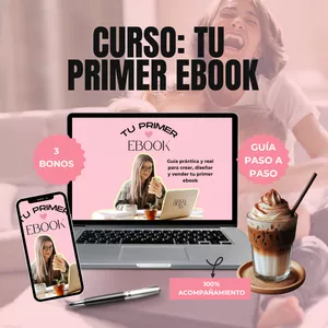 Imagen de portada para Curso online TU PRIMER EBOOK