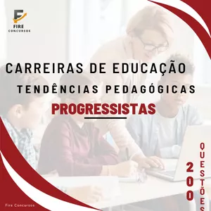 Imagem de capa para o Ebook 200 Questões - Tendências Pedagógicas
