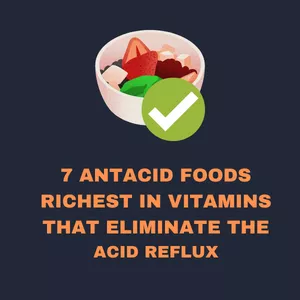 Cover image for Online course 7 VITAMIN-RICH ANTACID FOODS THAT ELIMINATE ACID REFLUX