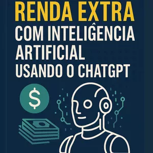Imagem de capa para o Ebook Como Criar uma Renda Extra com Inteligência Artificial Usando o ChatGPT 