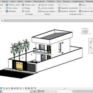 Imagem de capa para o Curso online PROJETO ARQUITETONICO SOBRADO 111 m² EDITÁVEL REVIT