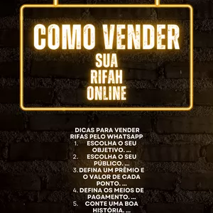 Imagem do curso Como vender ,sua primeira rifinha online