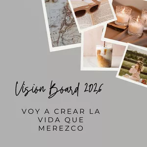 Imagen de portada para Ebook Vision Board 2026: Diseña el año de tus sueños y haz realidad tus metas