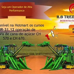 Imagem do curso Colhedora de Cana-de-Açúcar 