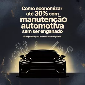 Imagem de capa para o Ebook Como economizar até 30% com manutenção automotiva sem ser enganado