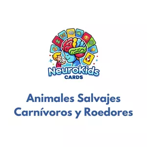Imagen de portada para Ebook Animales Salvajes - Carnívoros y Roedores