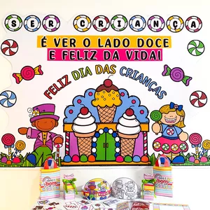 Imagem de capa para o Ebook Kit Dia das Crianças - Ser Criança é Ser Feliz