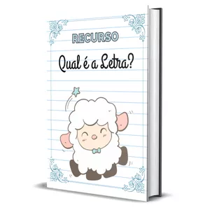 Imagem de capa para o Ebook Recurso Qual a letra?