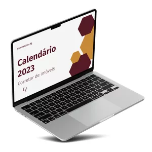 Imagem de capa para o Ebook Calendário de Conteúdo Imobiliário