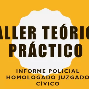 Imagen de portada para Curso online Informe policial homologadao; llenado de la narrativa de los hechos