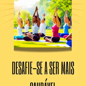 Imagem de capa para o Ebook Desafie-se a Ser Mais Saudável