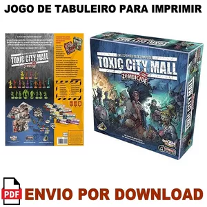 Imagem de capa para o Curso online Zombicide Toxic City Mall - Expansão: Jogo de Tabuleiro para Imprimir