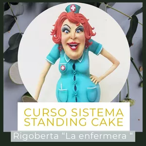 Imagen de portada para Curso online Rigoberta "La enfermera" sistema Standing Cake