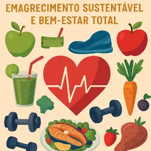 Imagem de capa para o Ebook Método Vida Saudável: Emagrecimento Sustentável e Bem-Estar Total