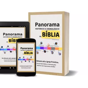 Imagem de capa para o Ebook Panorama Histórico e Cronológico da BÍBLIA!