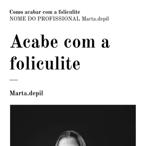 Imagem de capa para o Ebook Acabe com a Foliculite 