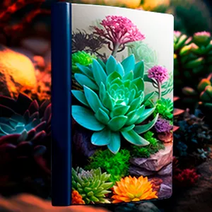 Imagem de capa para o Ebook Suculentas: Segredos do Cultivo Completo para Cuidar e Cultivar Suculentas.