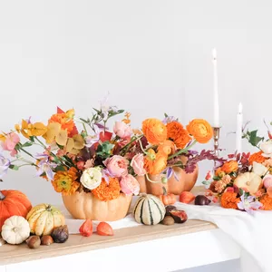 Imagen de portada para Curso online Curso Decoración Floral Otoño