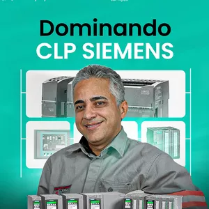 Imagem de capa para o Curso online Dominando CLP Siemens