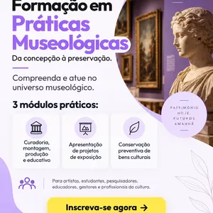 Imagem do curso Formação em Práticas Museológicas – Da concepção à preservação