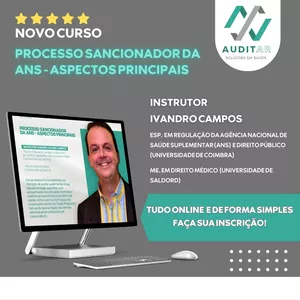 Imagem de capa para o Curso online Processo Sancionador da ANS: Aspectos Principais