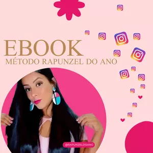 Imagem de capa para o Ebook Cronograma Capilar - Passo a Passo para ter cabelos Longos